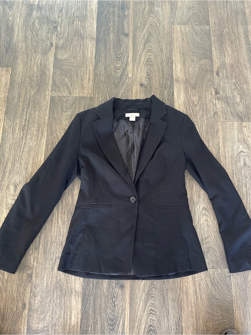 H&M Black Single-Button Women's Blazer